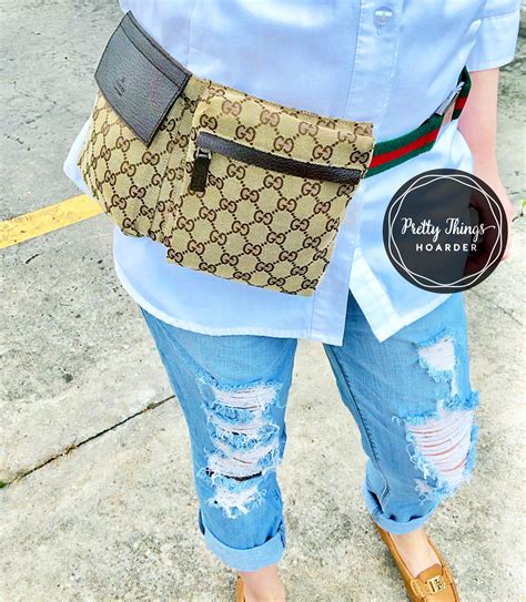 small gucci fanny pack|Gucci fanny pack ioffer.